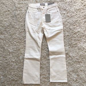Everlane kick crop jeans